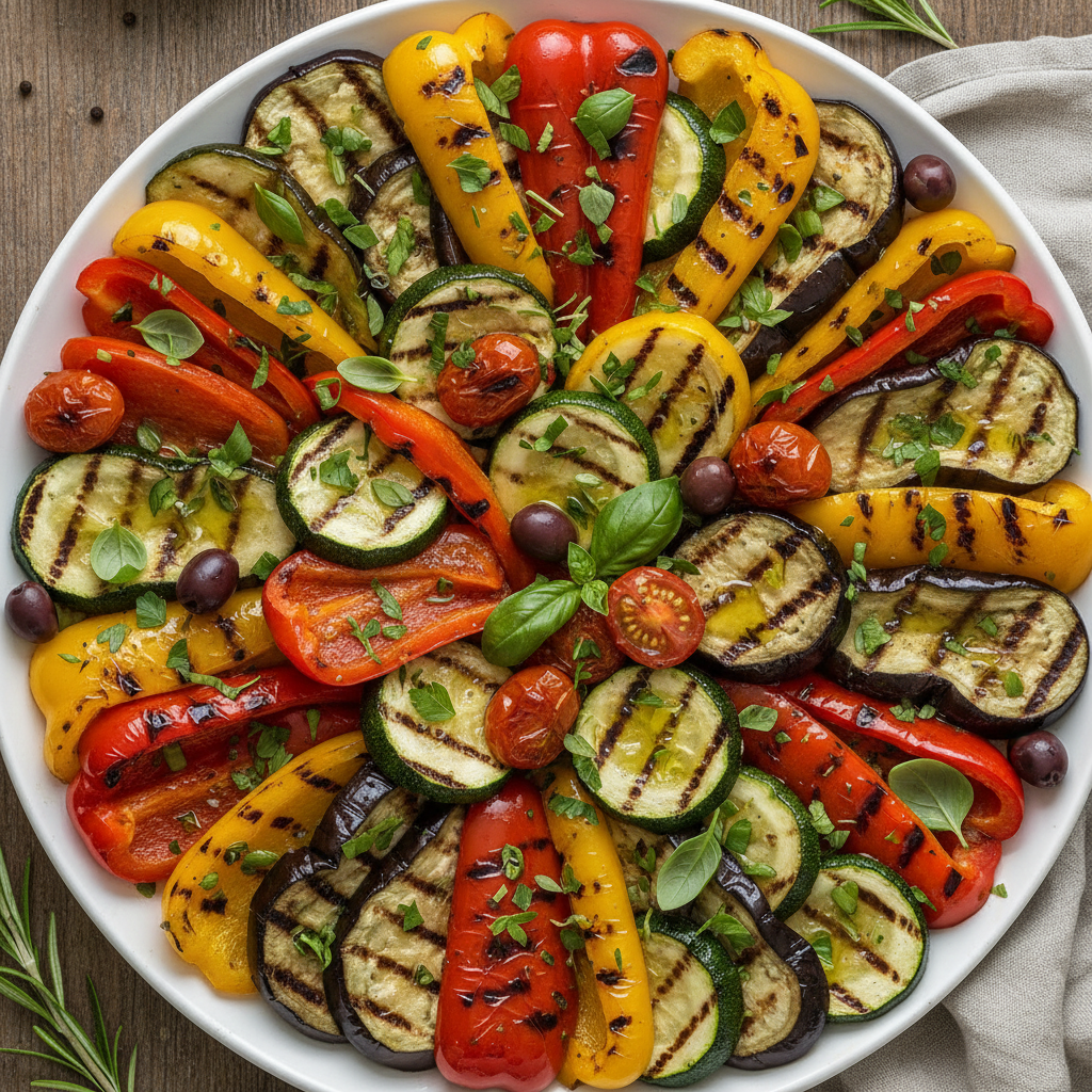 Gegrilde Groenten Buffet